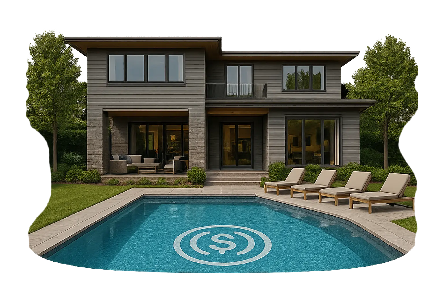 Real estate buyer using USDC