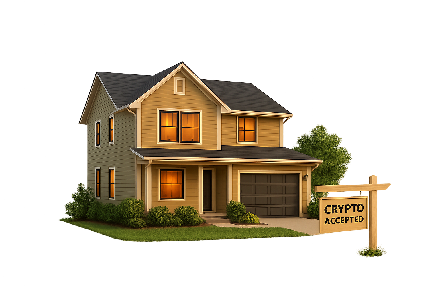 Buying a house with Bitcoin