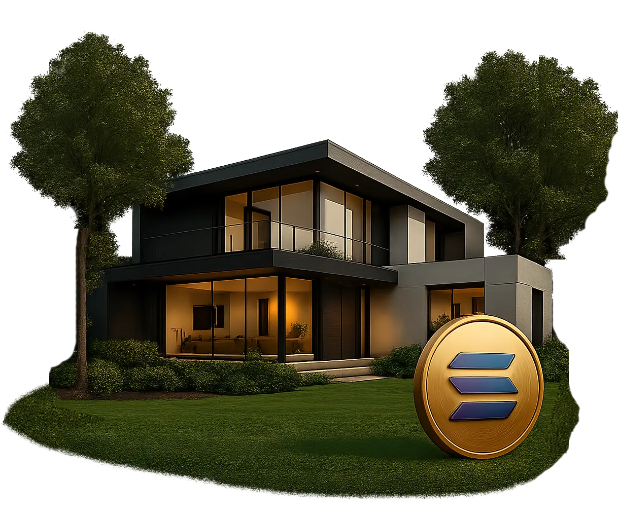 Luxury home purchased with Solana